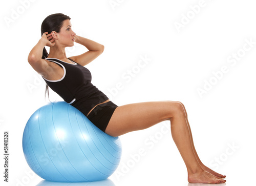 Photo: abdominal exercise abdominal exercise