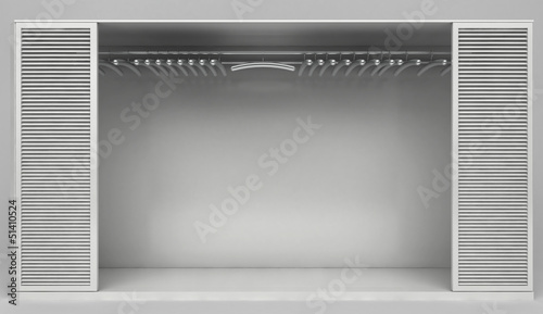 Illustration: Negozio abbigliamento, espositore, armadio Negozio abbigliamento, espositore, armadio