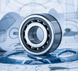 Technical drawings with the bearing