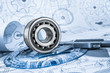 Technical drawings with the bearing
