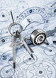 Technical drawings with the bearing