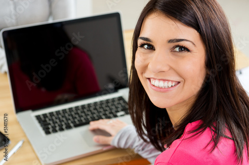 Photo: Student at Laptop Student at Laptop