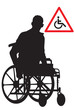 disabled person in a wheelchair