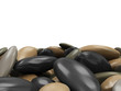 Illustrazione: Heap of Colorful Spa Stones with place for Your text Heap of Colorful Spa Stones with place for Your text