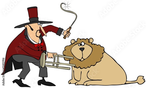 Illustration: Lion Tamer Lion Tamer