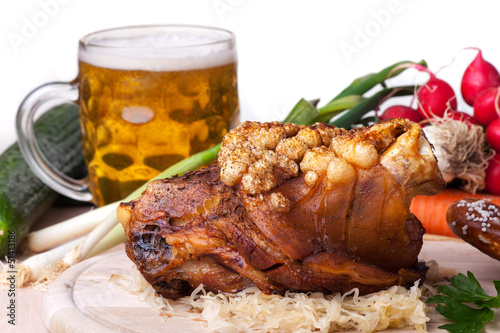 Photo: Bayerische Schweinshaxe Bayerische Schweinshaxe