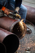 Cuting pipe