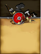 Vector: shield medieval hand drawing shield medieval hand drawing