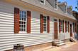 Antique House in Colonial Williamsburg, Virginia, USA
