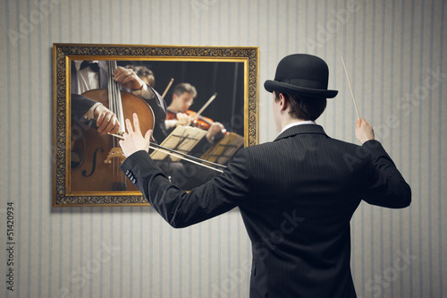 Photo: Concert conductor Concert conductor