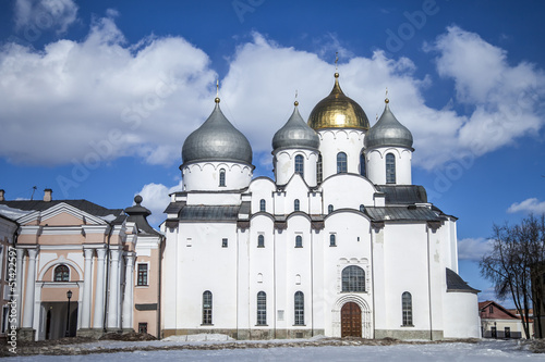 Photo: Saint Sophia Cathedral in Novgorod Saint Sophia Cathedral in Novgorod