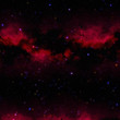Abstract colorful space nebula