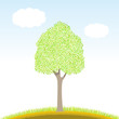 tree on the hill