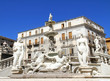 Statue nude in Piazza Pretoria , Palermo, Italia.