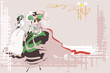 Two elegant ladies
