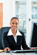 Lawyer In Office Sitting On Th...