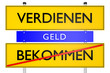 verdienen vs bekommen_konzeptionell Finanzen - 3D