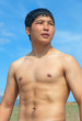Photo: Muscled Mongolian model Muscled Mongolian model