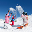 Bataille de boules de neige