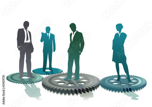 Vector: Teamarbeit und Entwicklung Teamarbeit und Entwicklung