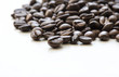 Freigestellte Kaffeebohnen