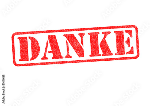 Illustration: DANKE Rubber Stamp DANKE Rubber Stamp