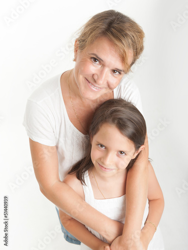 Photo: Mom and daughter Mom and daughter