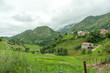 Rural landscape, village