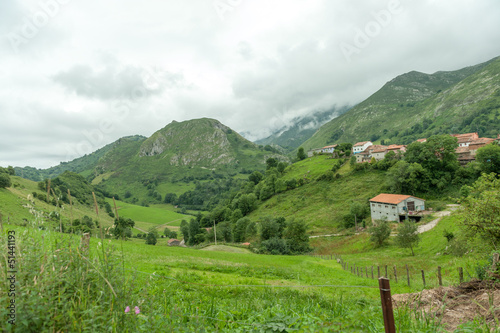 Photo: Rural landscape, village Rural landscape, village