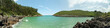Secluded bay