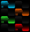 black design template, presentation background