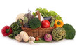 arrangement of raw vegetable