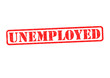 UNEMPLOYED Rubber Stamp