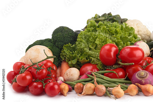 Photo: arrangement of raw vegetable arrangement of raw vegetable