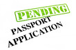 Passport Application PENDING
