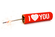 Photo: Pétard "I love you" Pétard "I love you"