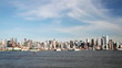 Manhattan skyline, time lapse