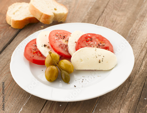 Photo: Caprese salad Caprese salad
