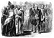 Illustration: Welcoming the King - 19th century Welcoming the King - 19th century