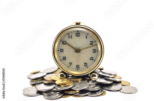 Photo: time is money concept time is money concept