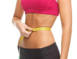 trained belly with measuring tape