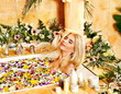Photo: Woman at luxury spa. Woman at luxury spa.