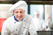 Chef portrait in the kitchen