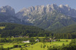Wilder Kaiser mit Ellmauer Tor