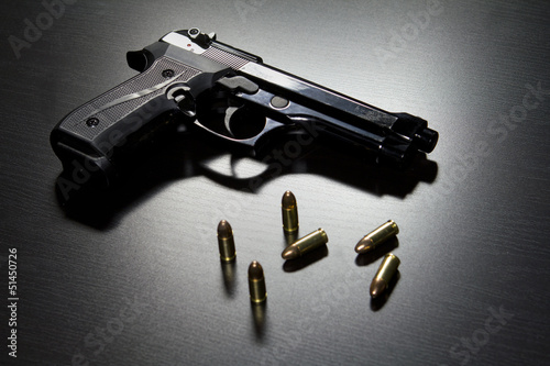 Photo: Guns and ammunition Guns and ammunition