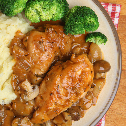 Photo: Chicken Chasseur Dinner Chicken Chasseur Dinner