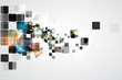 abstract futuristic fade computer technology business background
