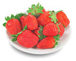 Strawberry isolated on white