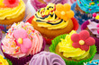 Birthday cupcakes