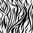 seamless zebra skin background